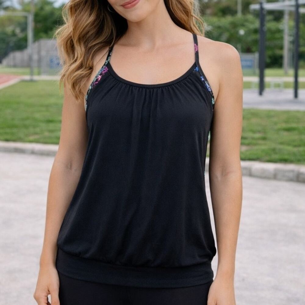 Lululemon Black No Limits Tank Top Athletic 6